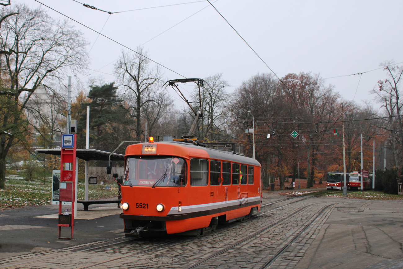 Прага, Tatra T3 № 5521