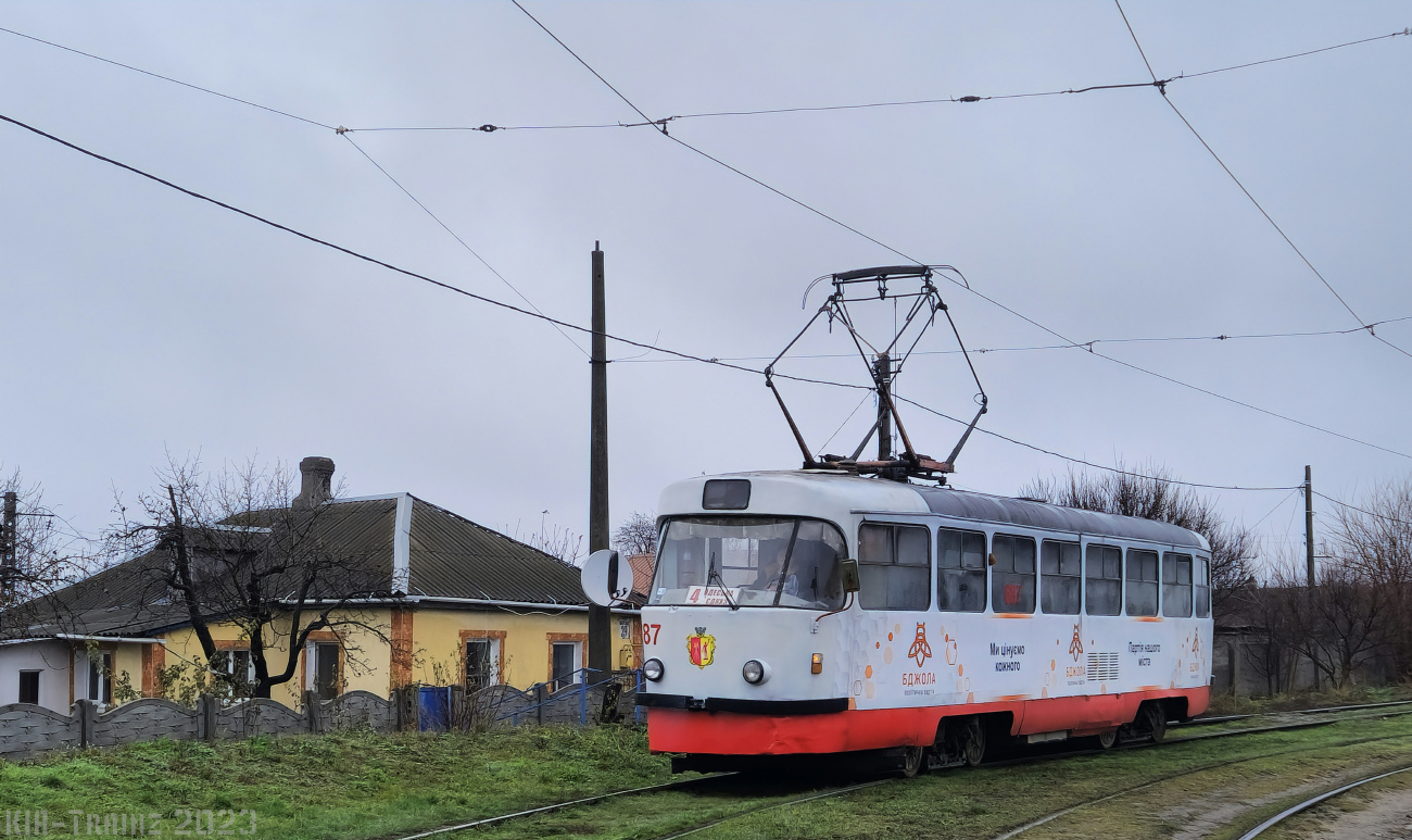 Каменское, Tatra T3SU № 687