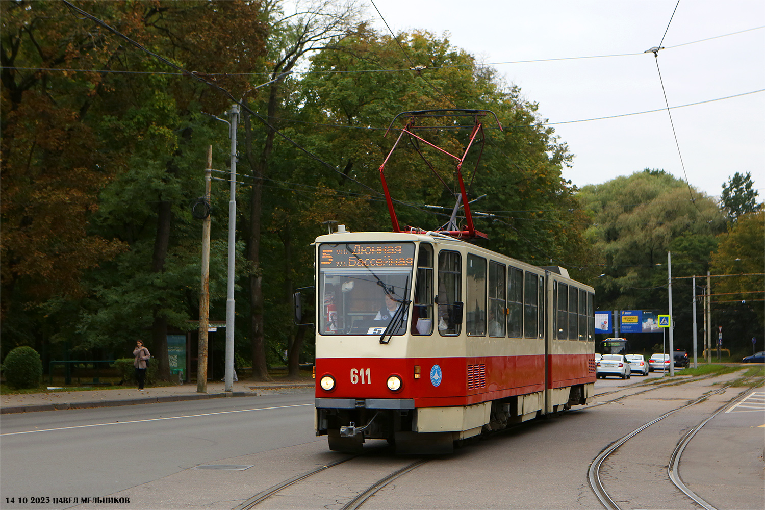 Калининград, Tatra KT4D № 611