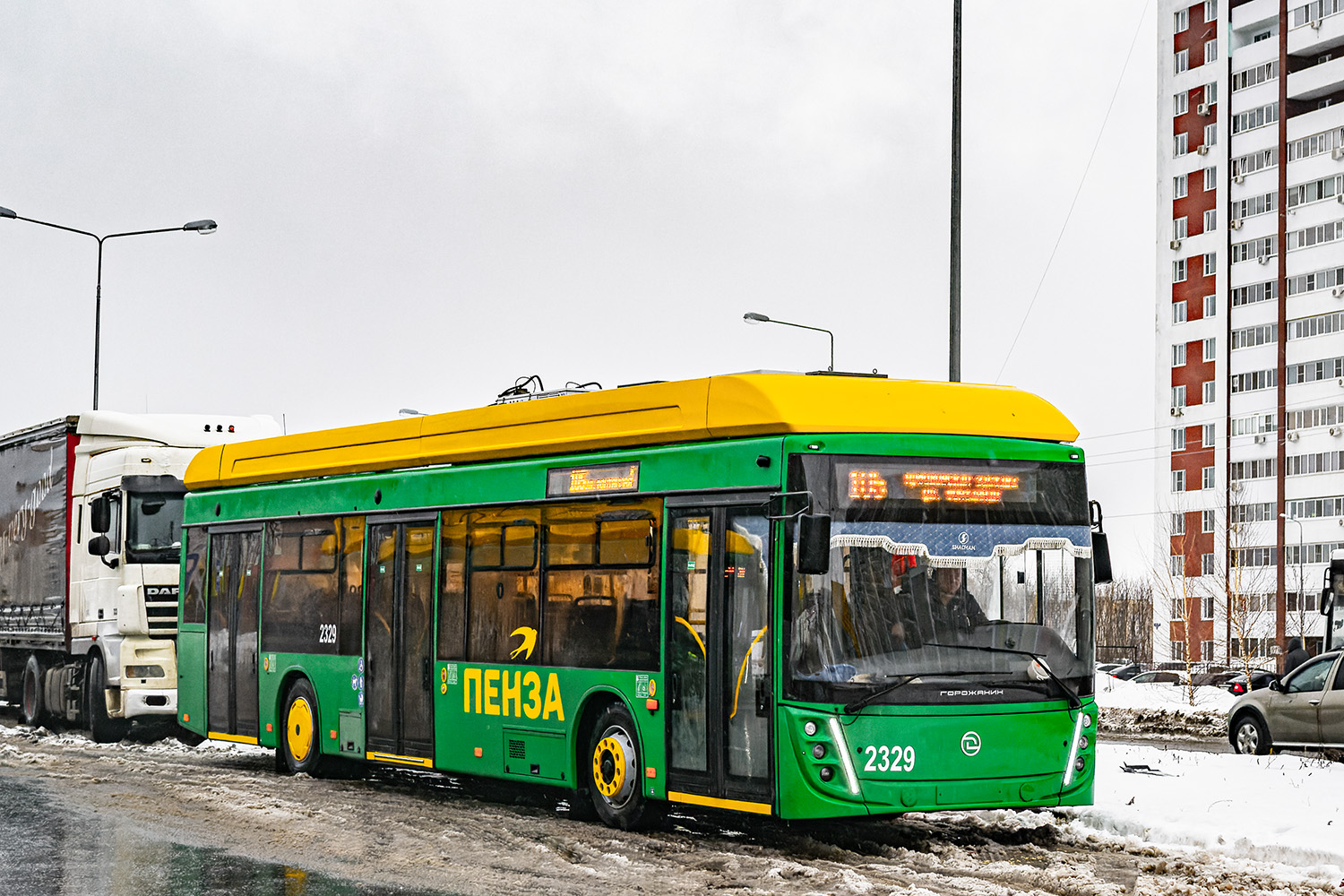 Пенза, УТТЗ-6241.01 «Горожанин» № 2329