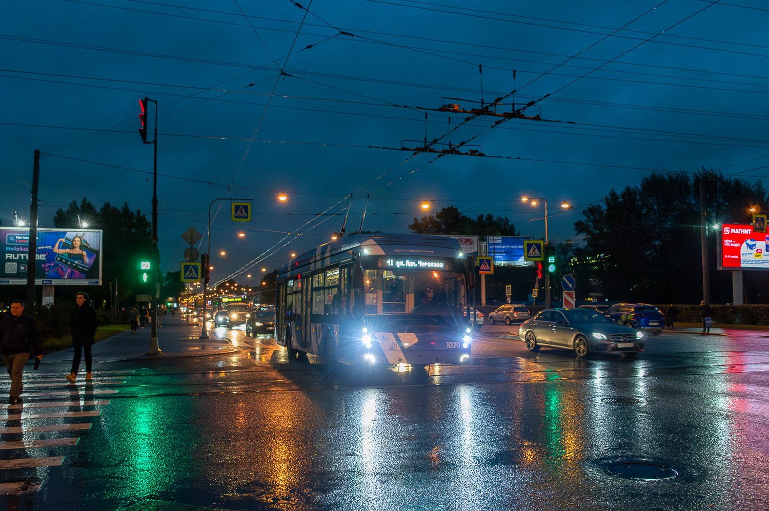 Sankt Peterburgas, Trolza-5265.08 “Megapolis” nr. 1020