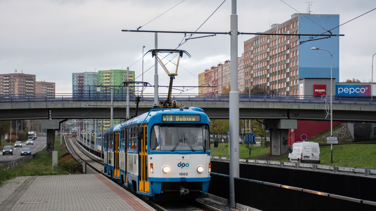 Острава, Tatra T3R.P № 1002