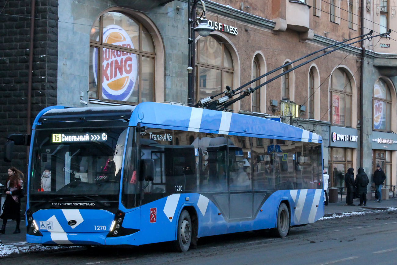 Saint-Petersburg, VMZ-5298.01 “Avangard” č. 1270 Saint-Petersburg, VMZ-5298.01 “Avangard” č. 1270