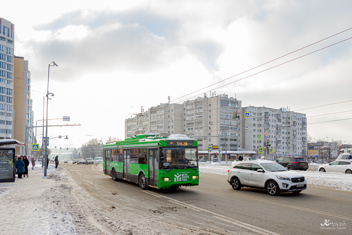 Казань, Тролза-5275.03 «Оптима» № 1419