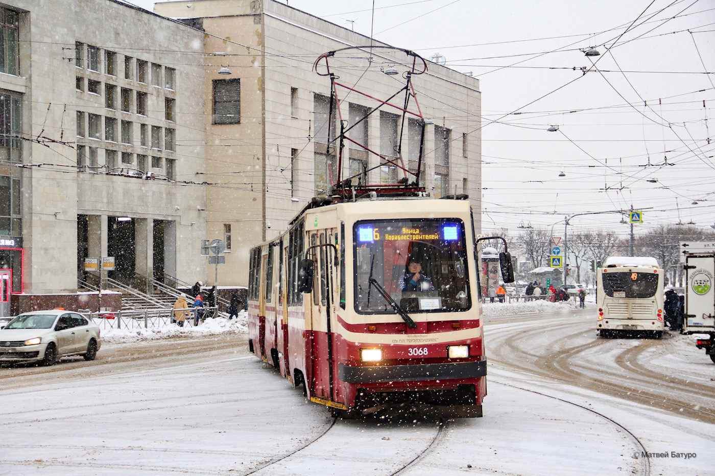 Санкт-Петербург, ЛВС-86К-М № 3068