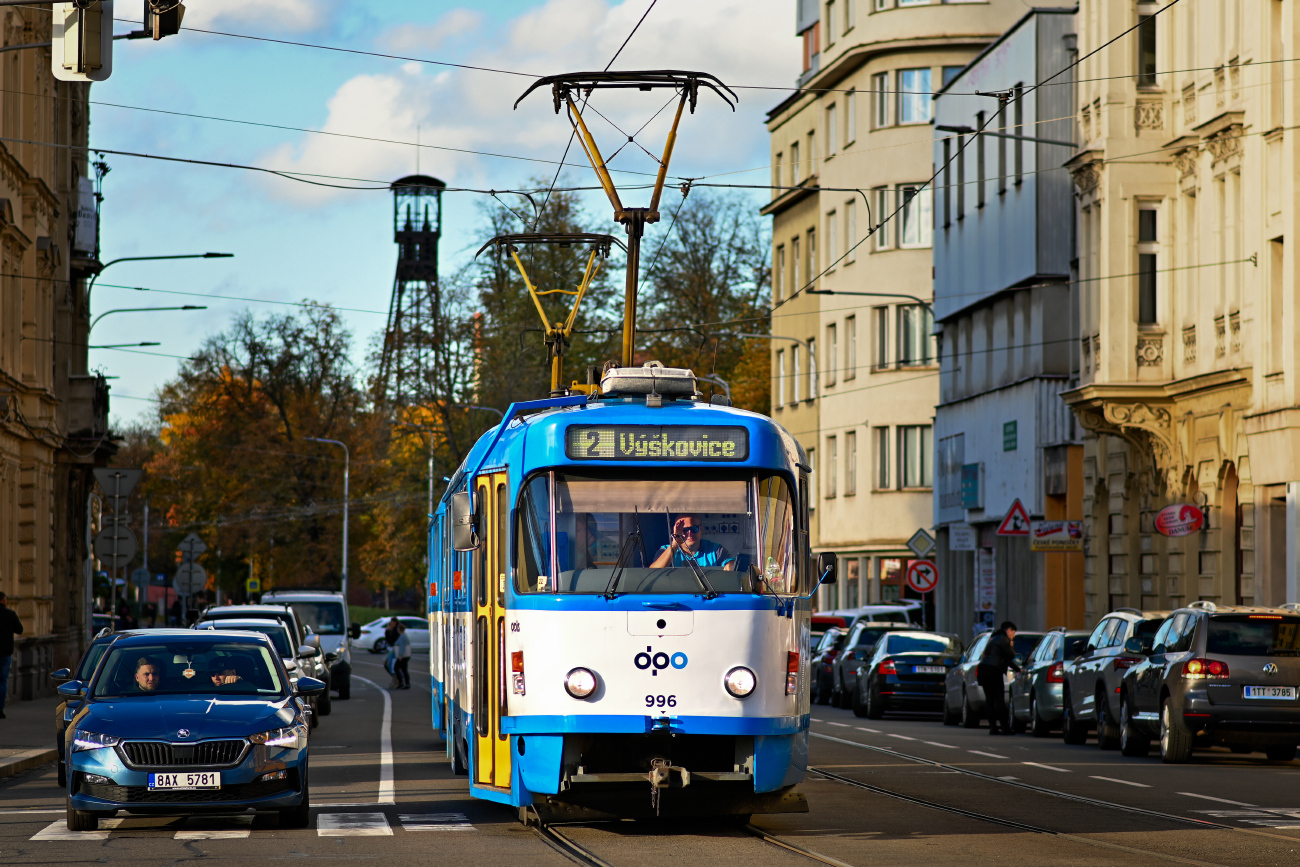 Острава, Tatra T3R.P № 996