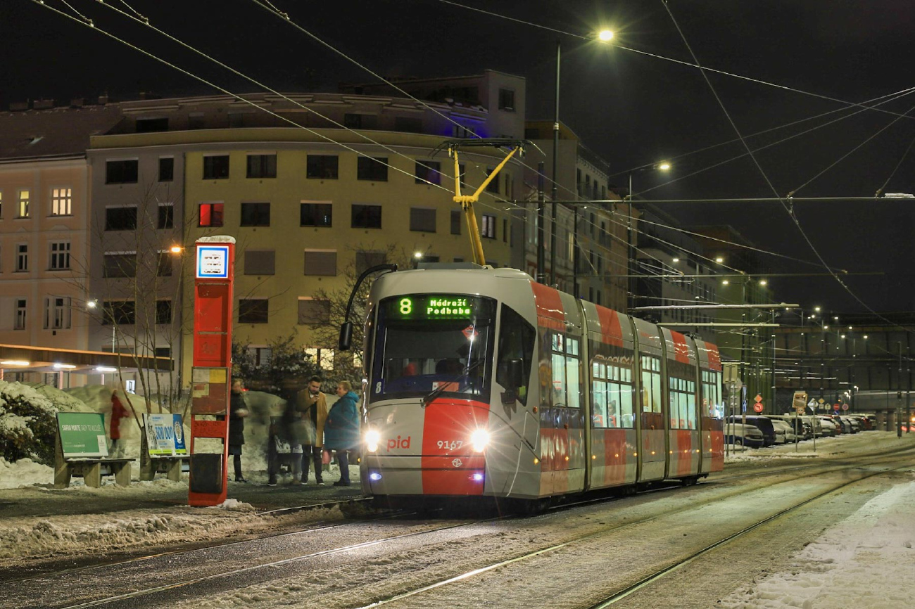 Прага, Škoda 14T Elektra № 9167