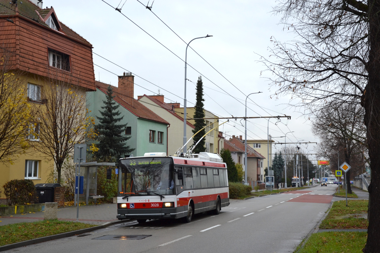 Брно, Škoda 21Tr № 3028