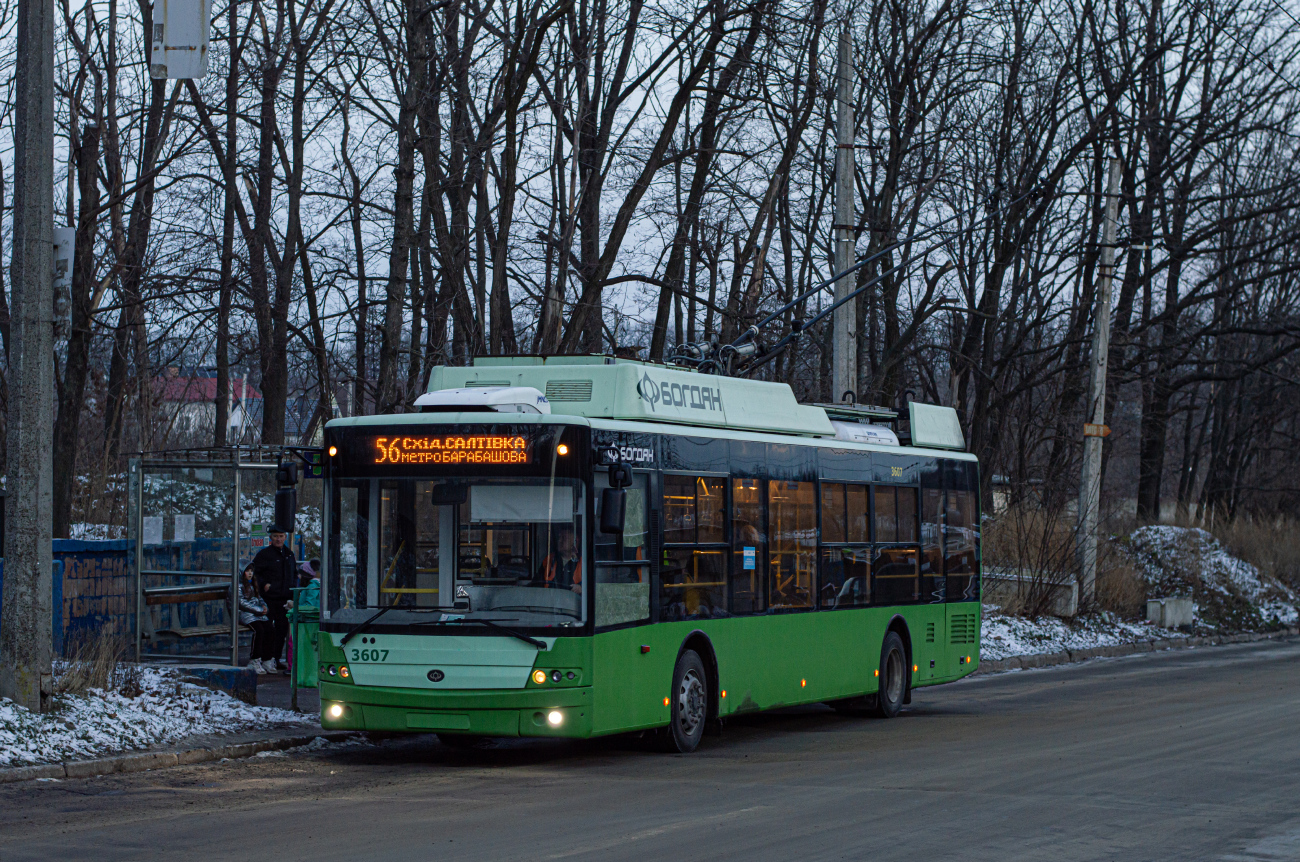 Харьков, Богдан Т70117 № 3607