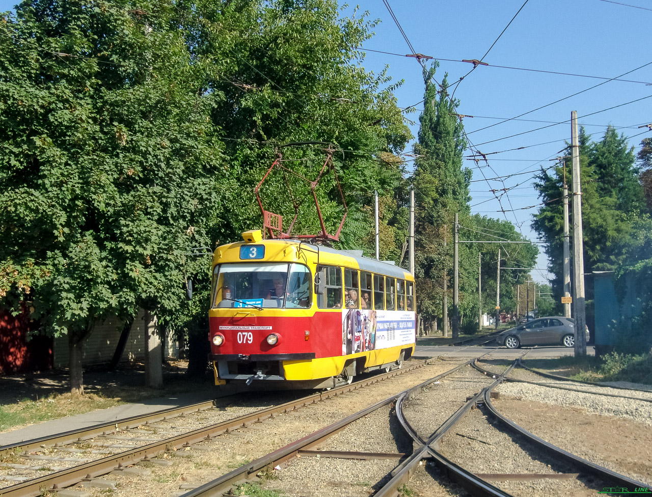 Краснодар, Tatra T3SU № 079