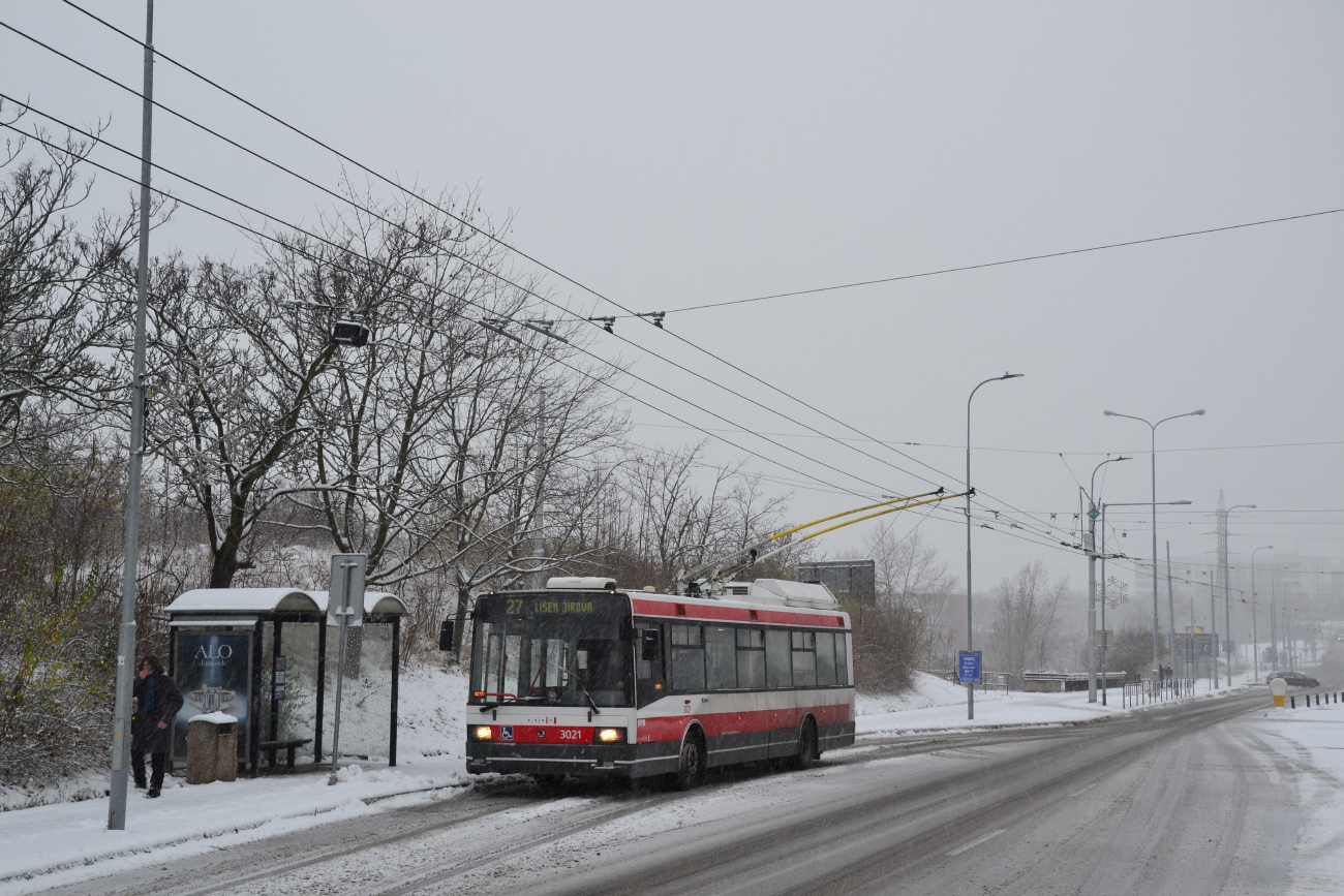 Брно, Škoda 21Tr № 3021
