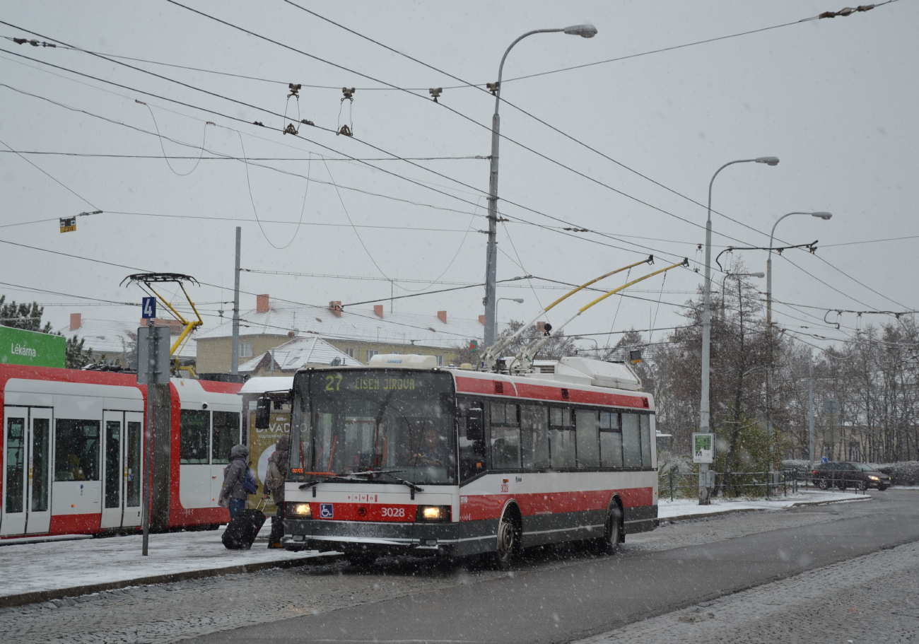 Брно, Škoda 21Tr № 3028