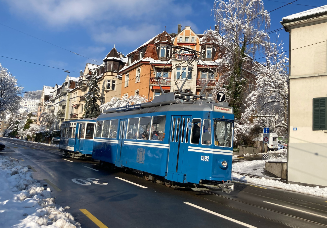 Цюрих, SWS/MFO Ce 4/4 "Kurbeli" № 1392