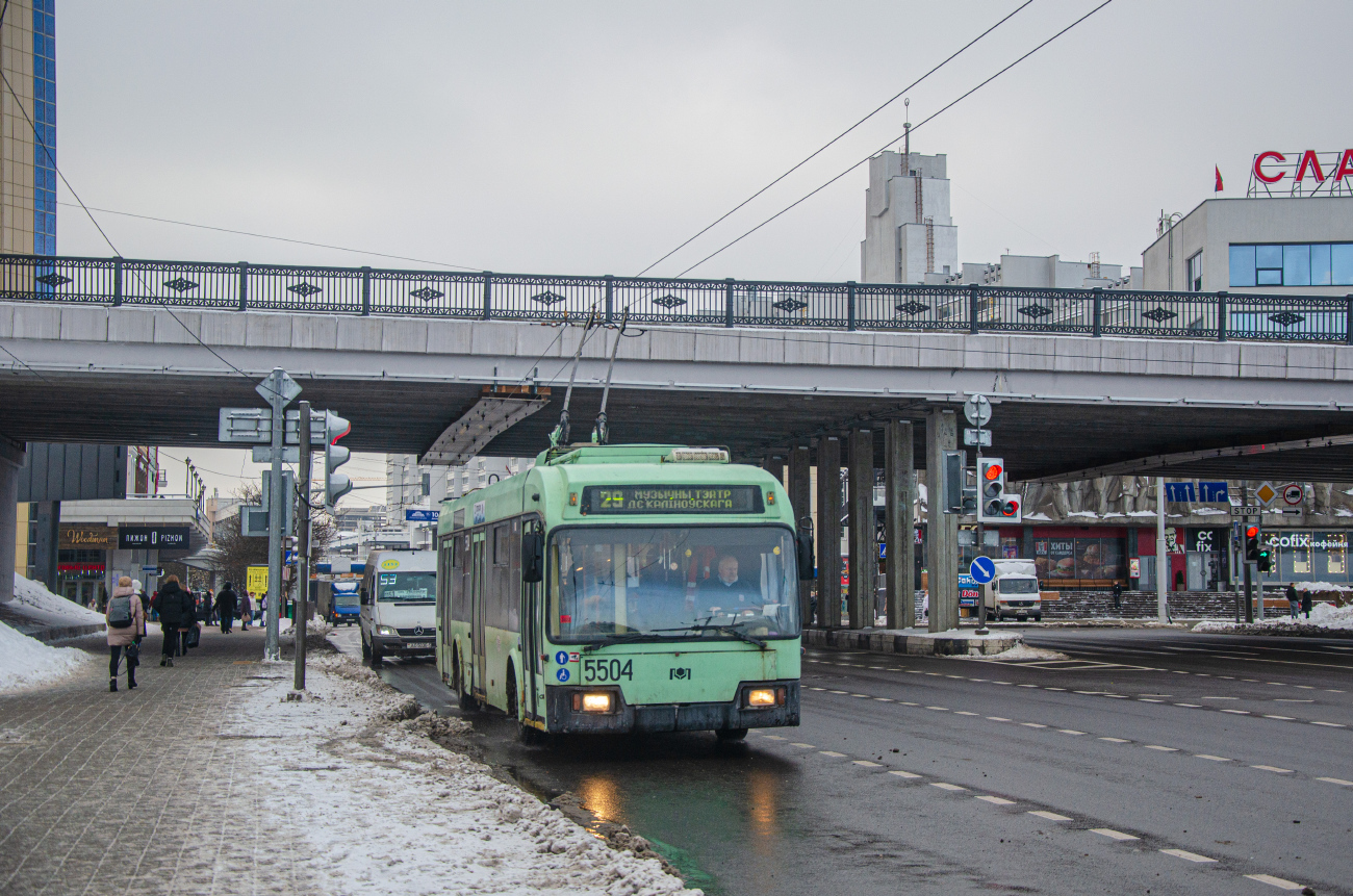 Минск, БКМ 321 № 5504