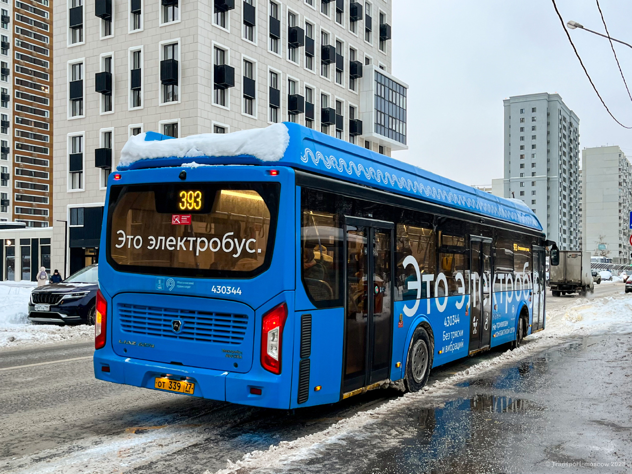 Москва, ЛиАЗ-6274 № 430344