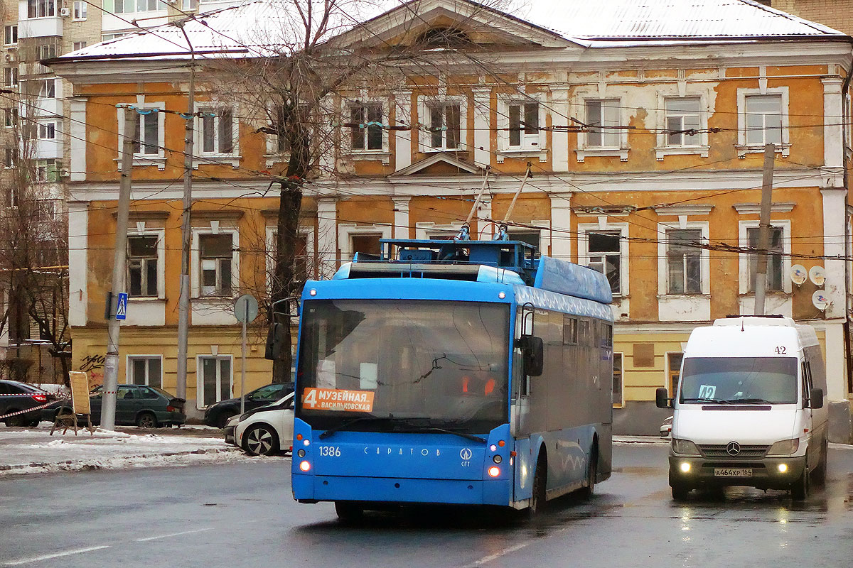 Саратов, Тролза-5265.00 «Мегаполис» № 1386