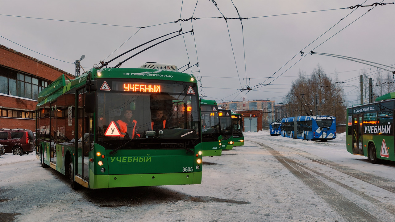 Санкт-Петербург, Тролза-5265.00 «Мегаполис» № 3505
