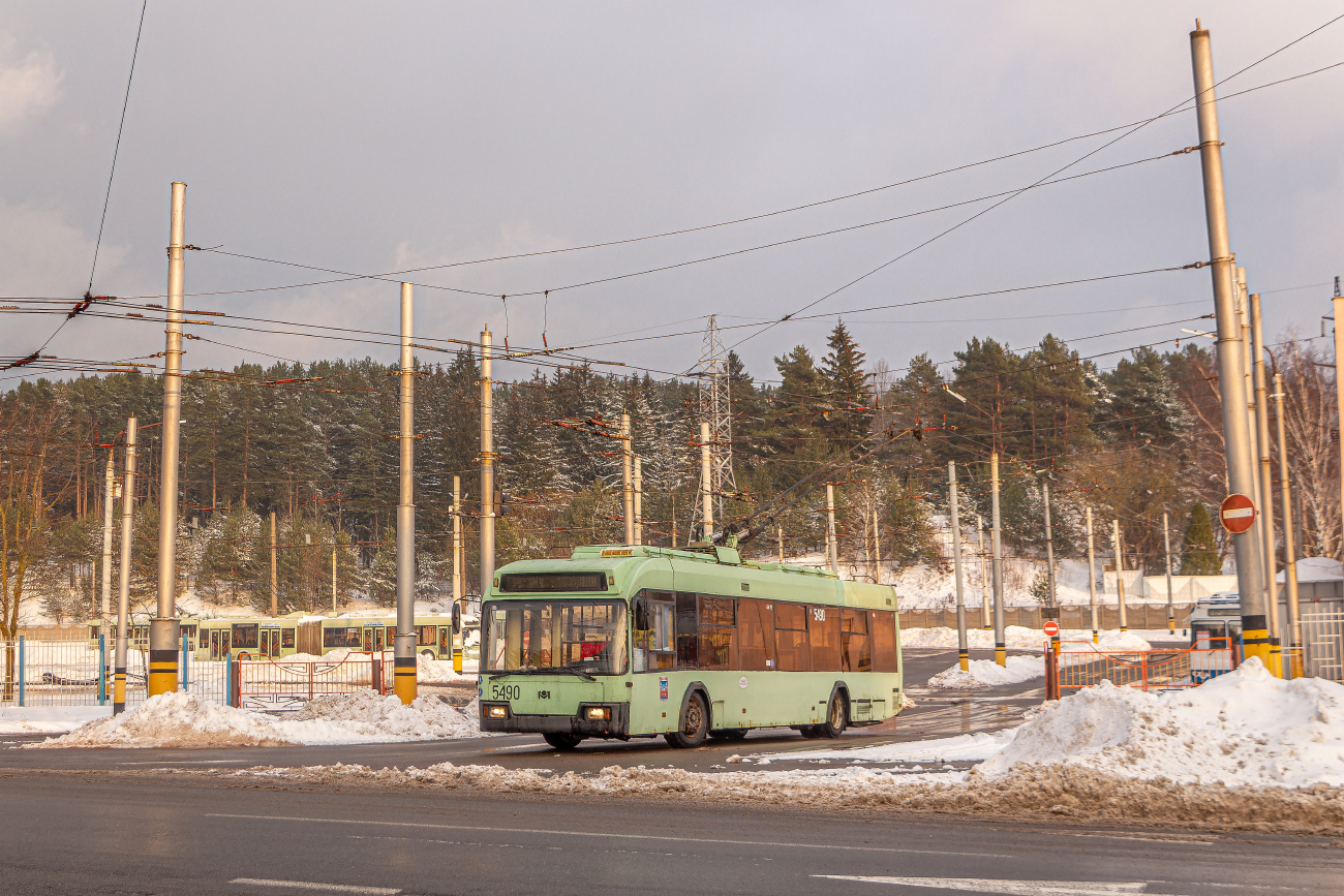 Минск, БКМ 321 № 5490