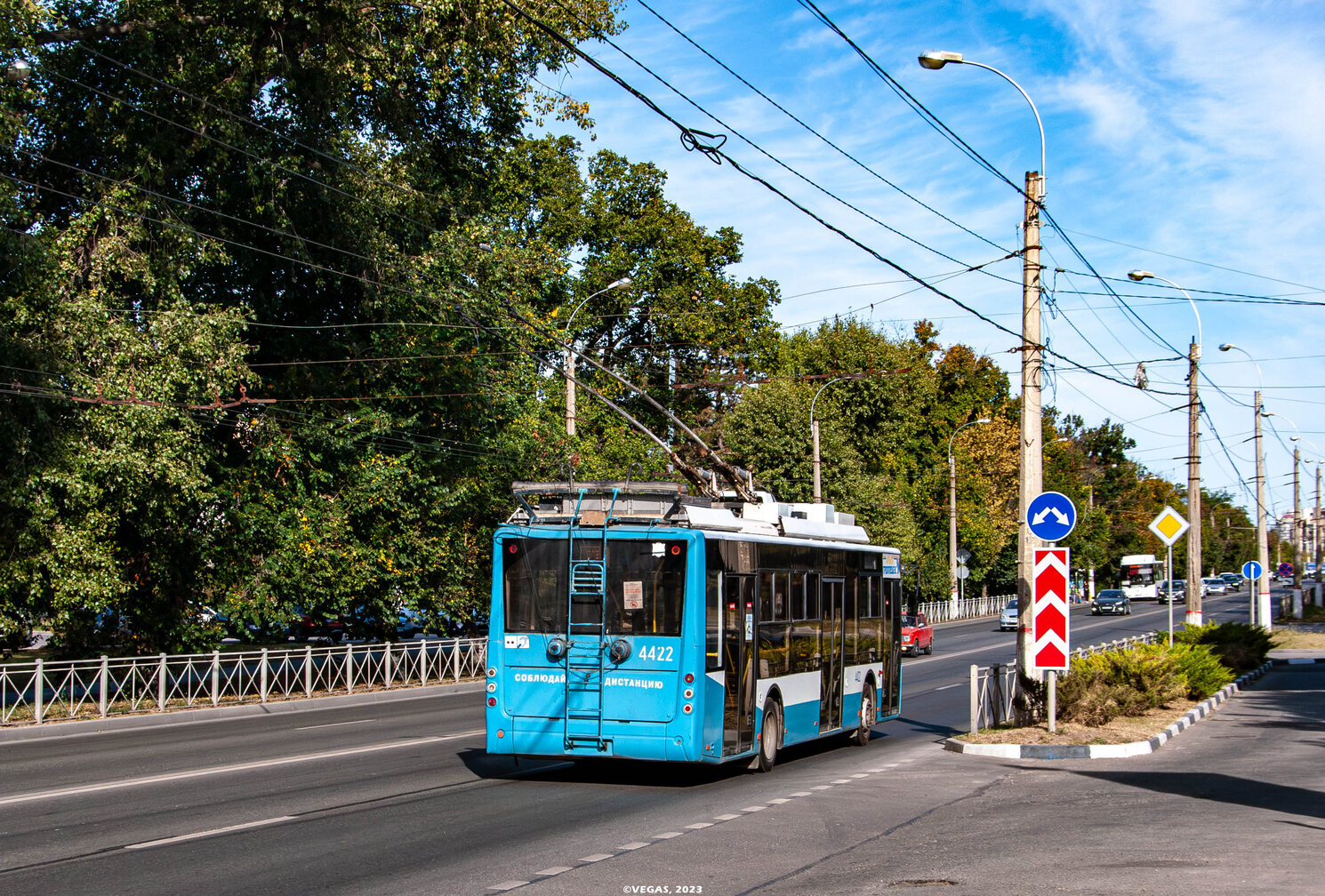 Крымский троллейбус, Богдан Т70115 № 4422