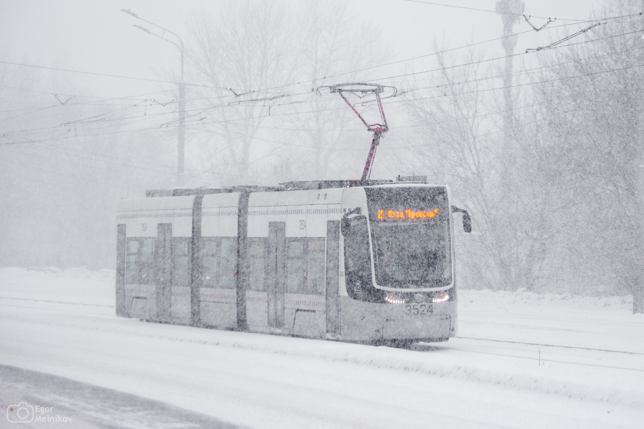 Москва, 71-414 (Pesa Fokstrot) № 3524