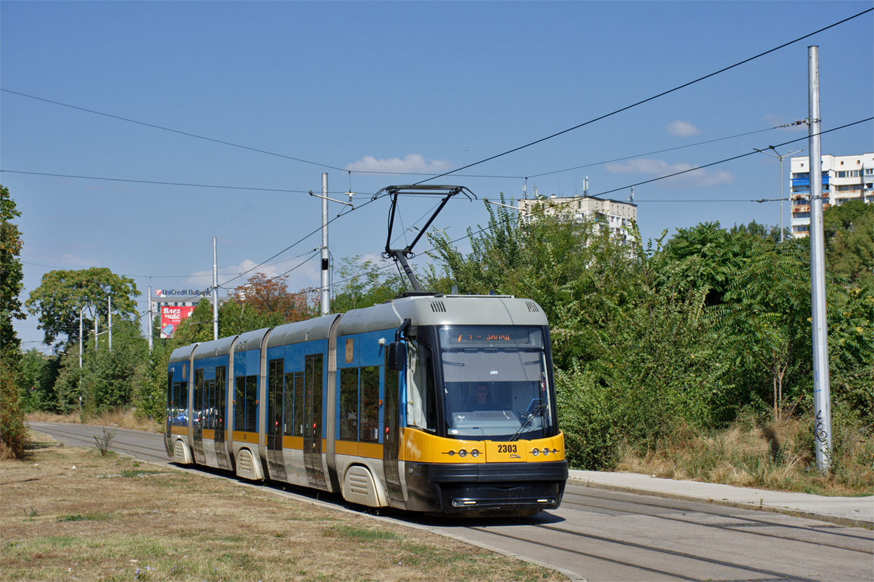 София, PESA Swing 122NaSF № 2303 София, PESA Swing 122NaSF № 2303