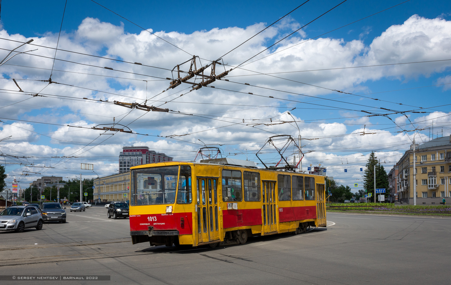 Барнаул, Tatra T6B5SU № 1013