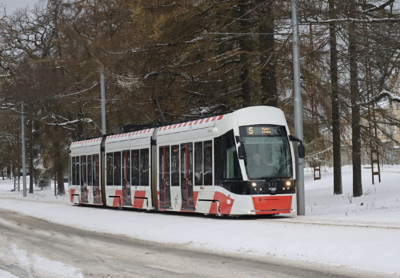 Таллин, CAF Urbos AXL № 512