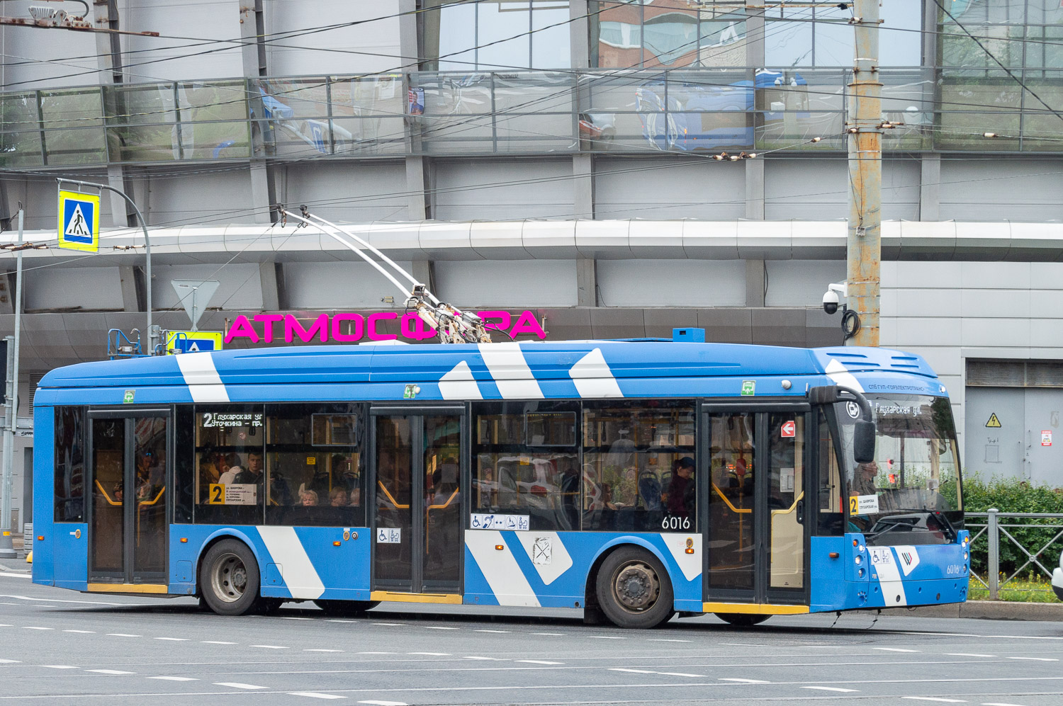 Санкт-Петербург, Тролза-5265.08 «Мегаполис» № 6016