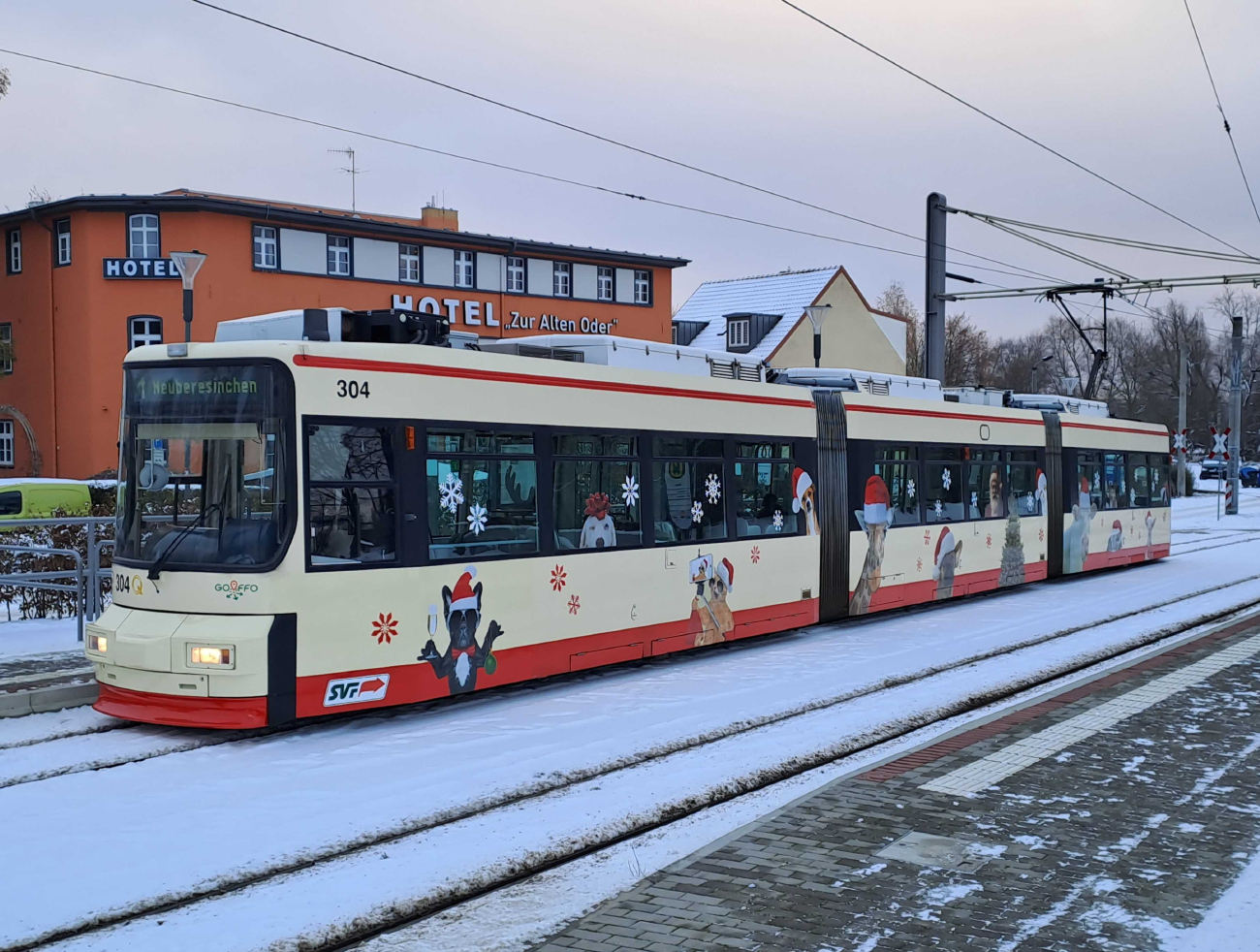 Франкфурт-на-Одере, AEG GT6M № 304