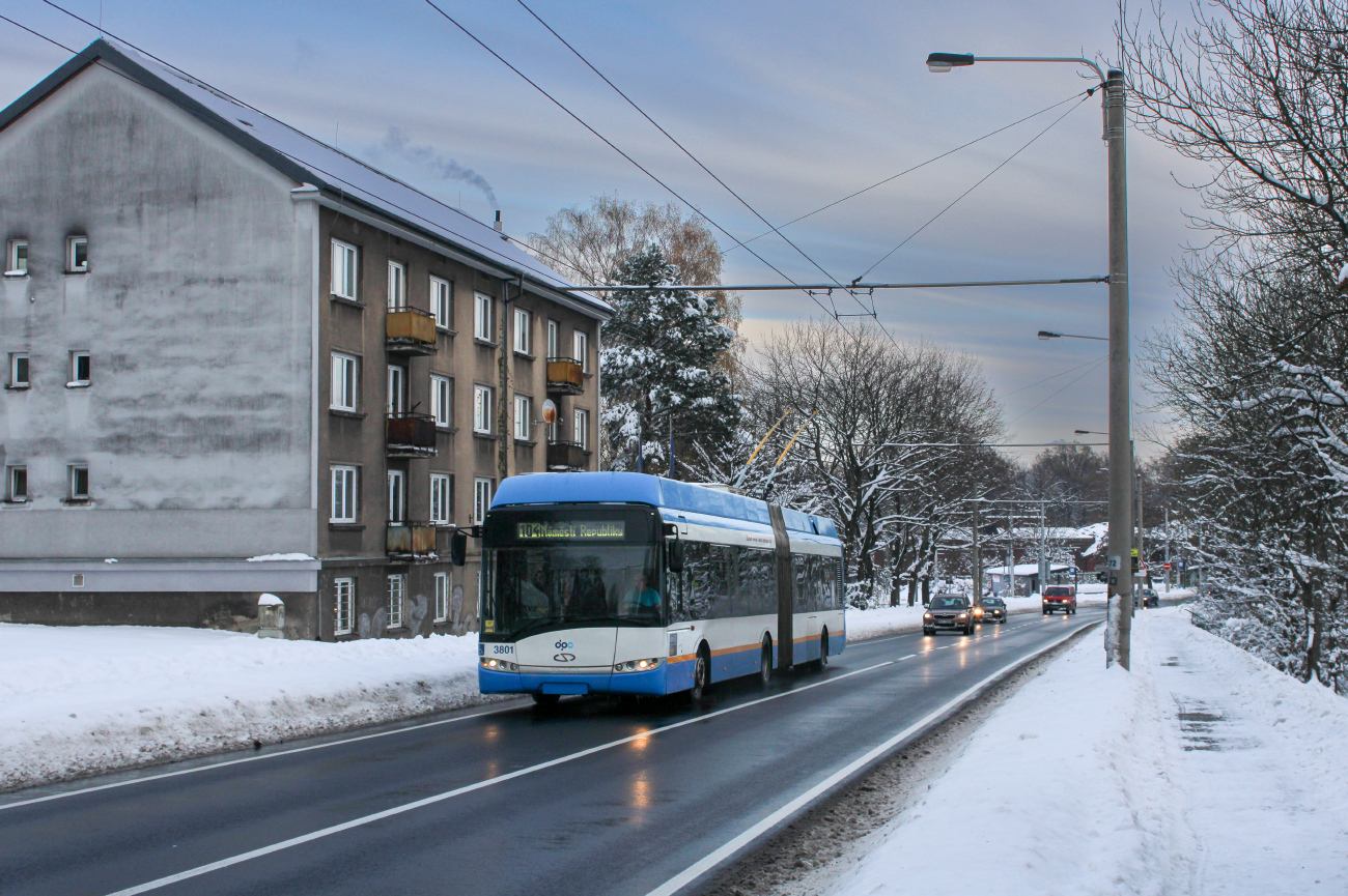 Острава, Solaris Trollino III 18 AC № 3801 Острава, Solaris Trollino III 18 AC № 3801
