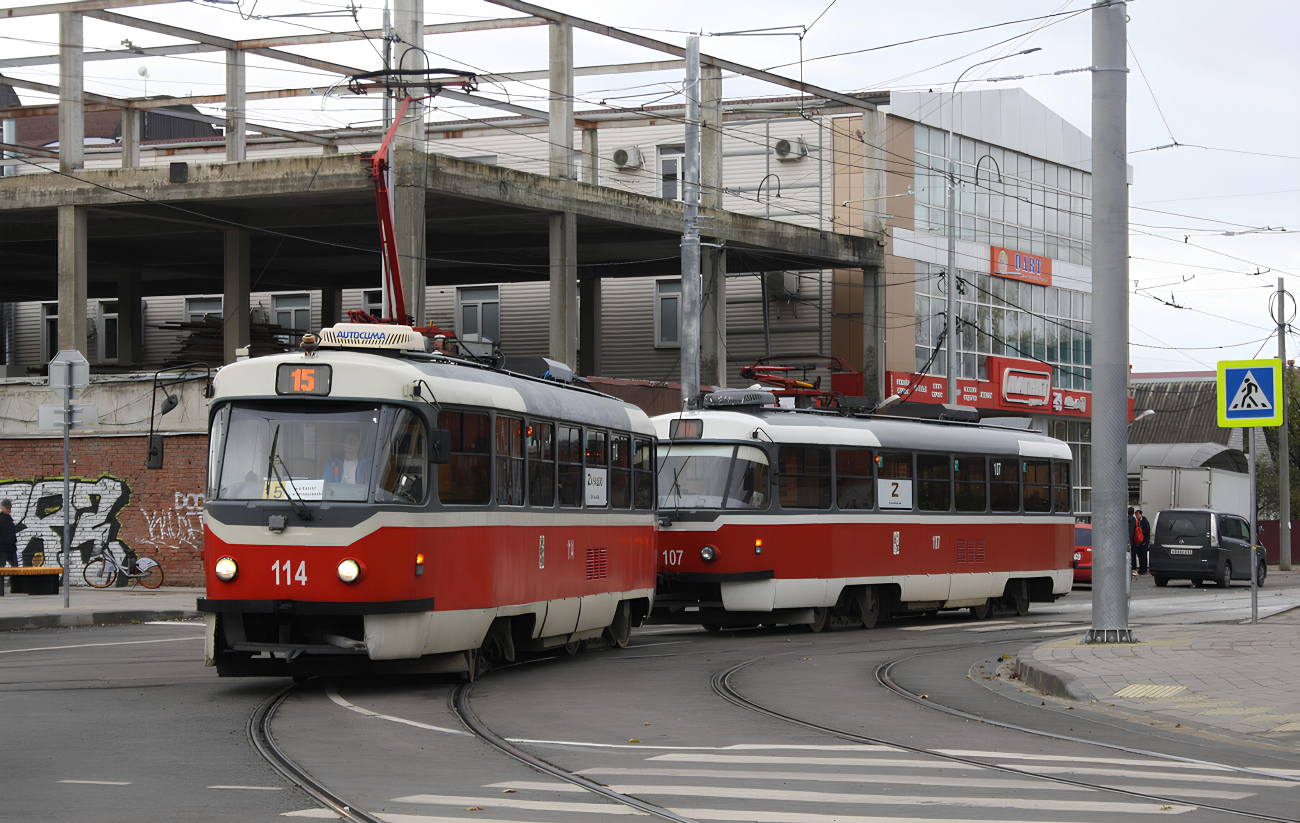 Краснодар, Tatra T3SU КВР ТМЗ № 114