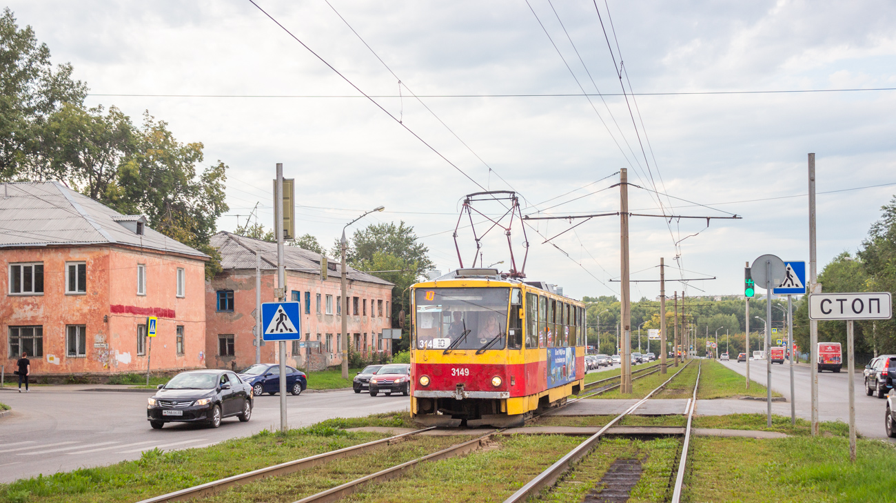 Барнаул, Tatra T6B5SU № 3149