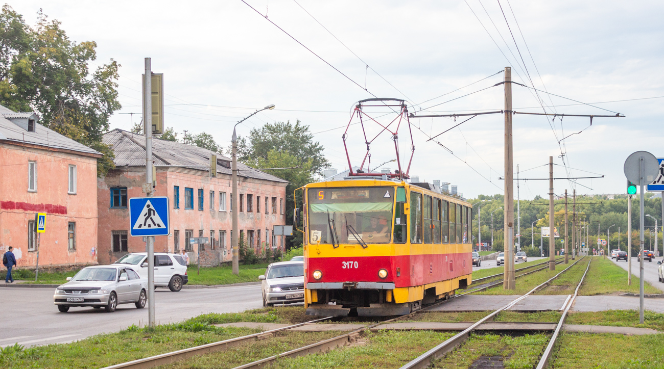 Барнаул, Tatra T6B5SU № 3170