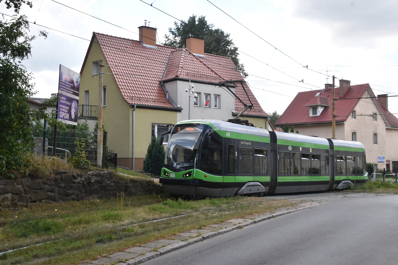 Эльблонг, PESA Tramicus 121N № 406