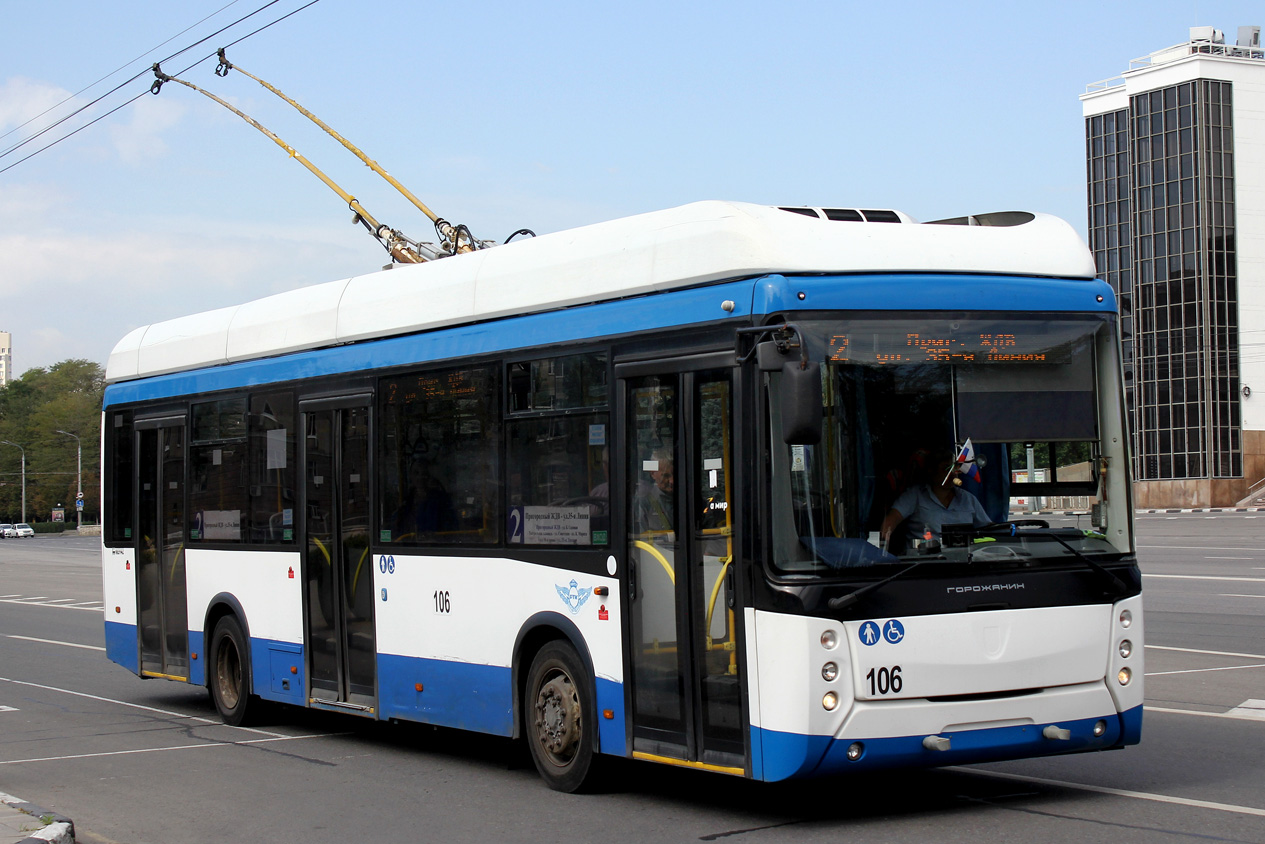 Rostov-na-Donu, UTTZ-6241-10-02 “Gorozhanin” č. 106