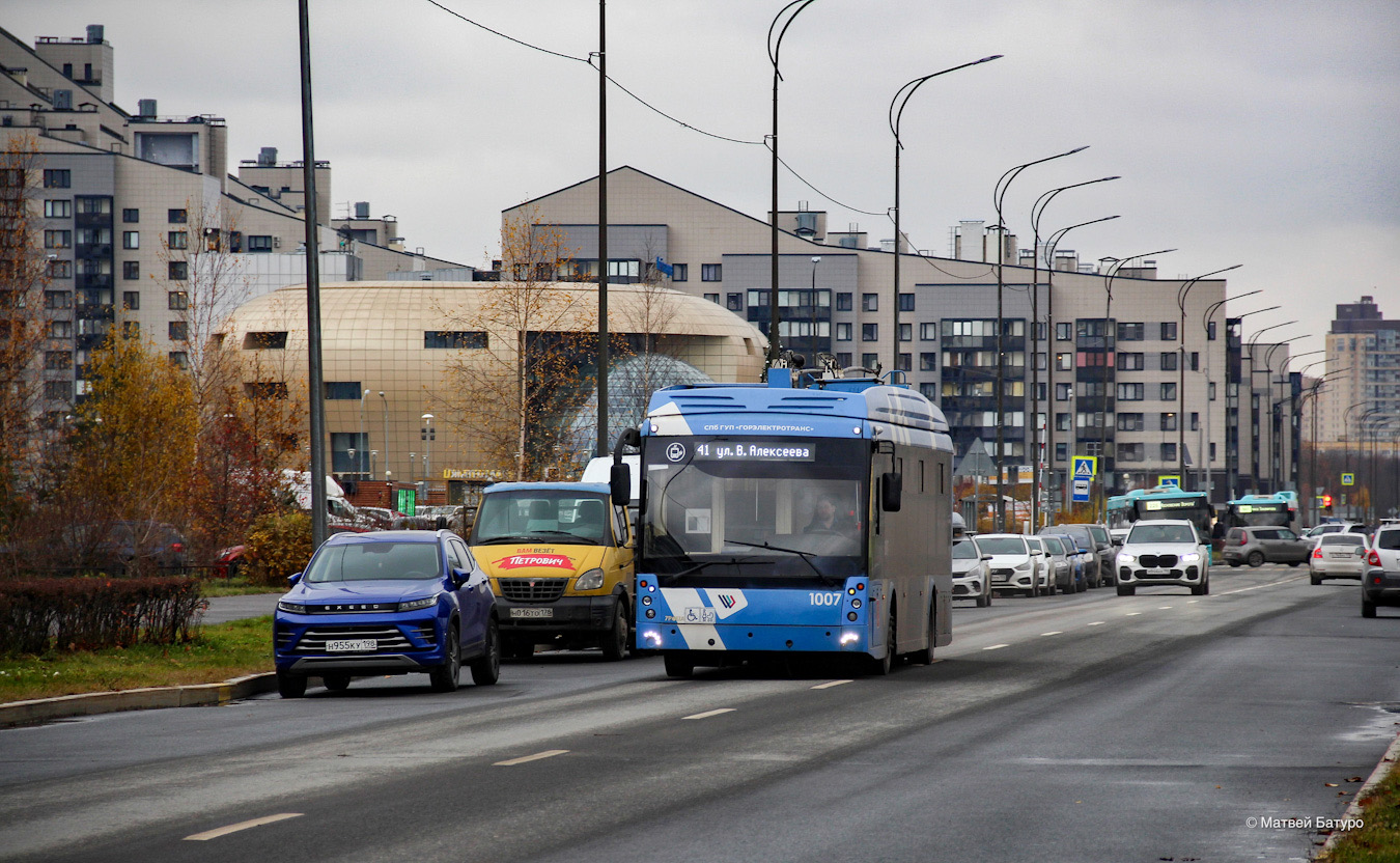 Санкт-Петербург, Тролза-5265.08 «Мегаполис» № 1007