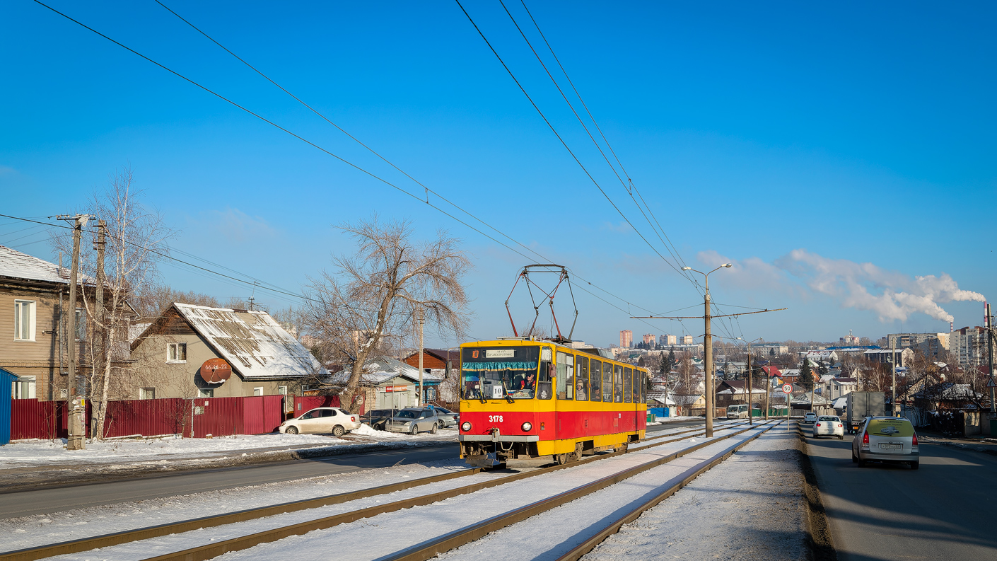 Барнаул, Tatra T6B5SU № 3178