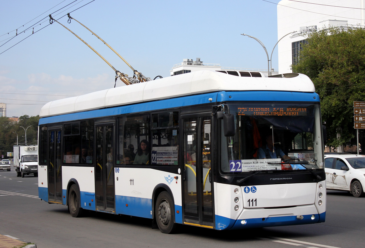 Ростов-на-Дону, УТТЗ-6241-10-02 «Горожанин» № 111