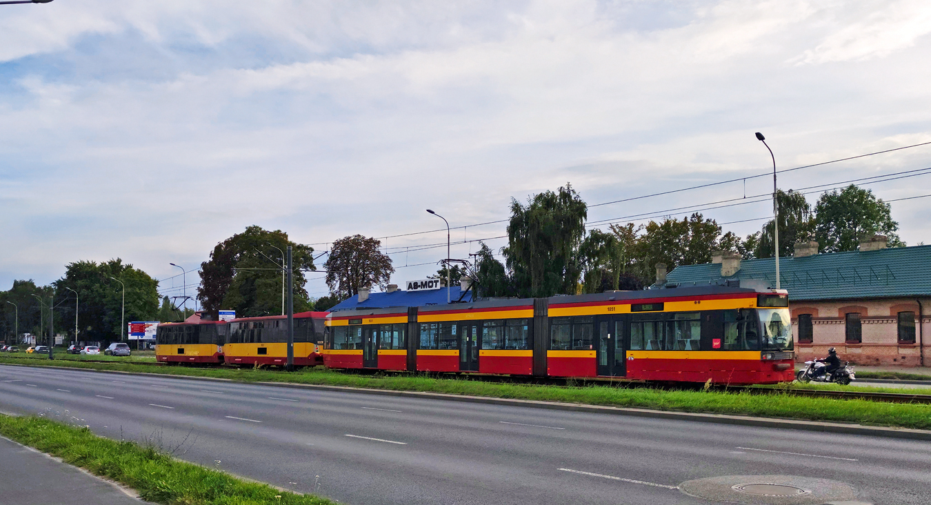 Лодзь, Duewag MGT6D № 1051