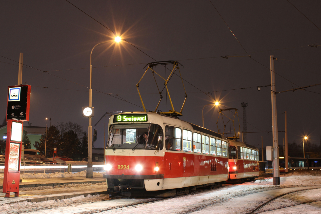 Прага, Tatra T3R.P № 8224