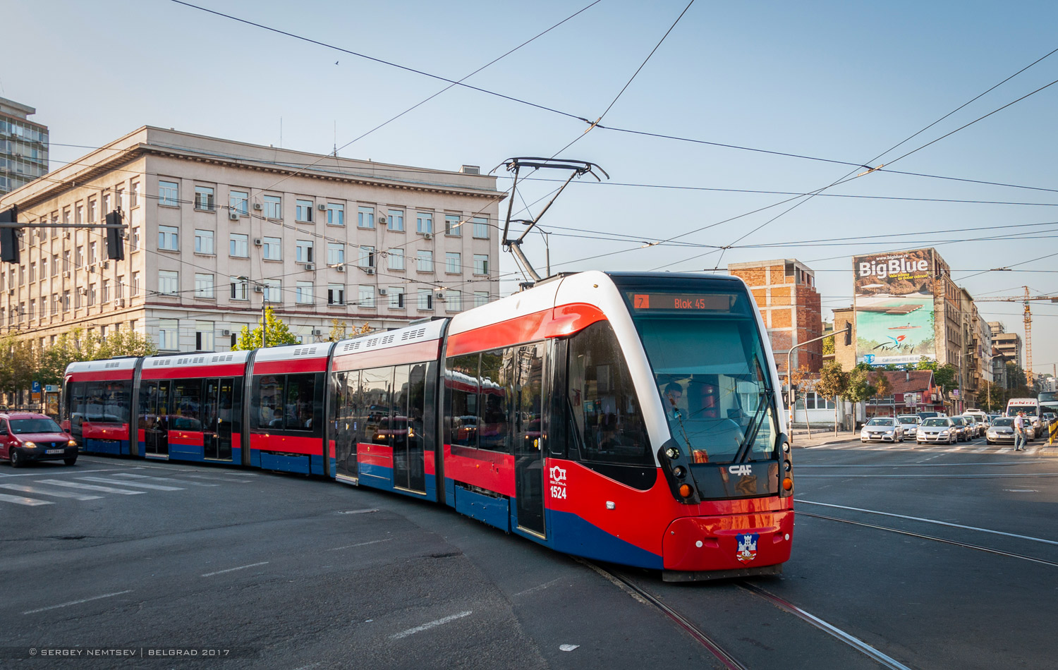 Belgrade, CAF Urbos 3 N°. 81524 (1524)