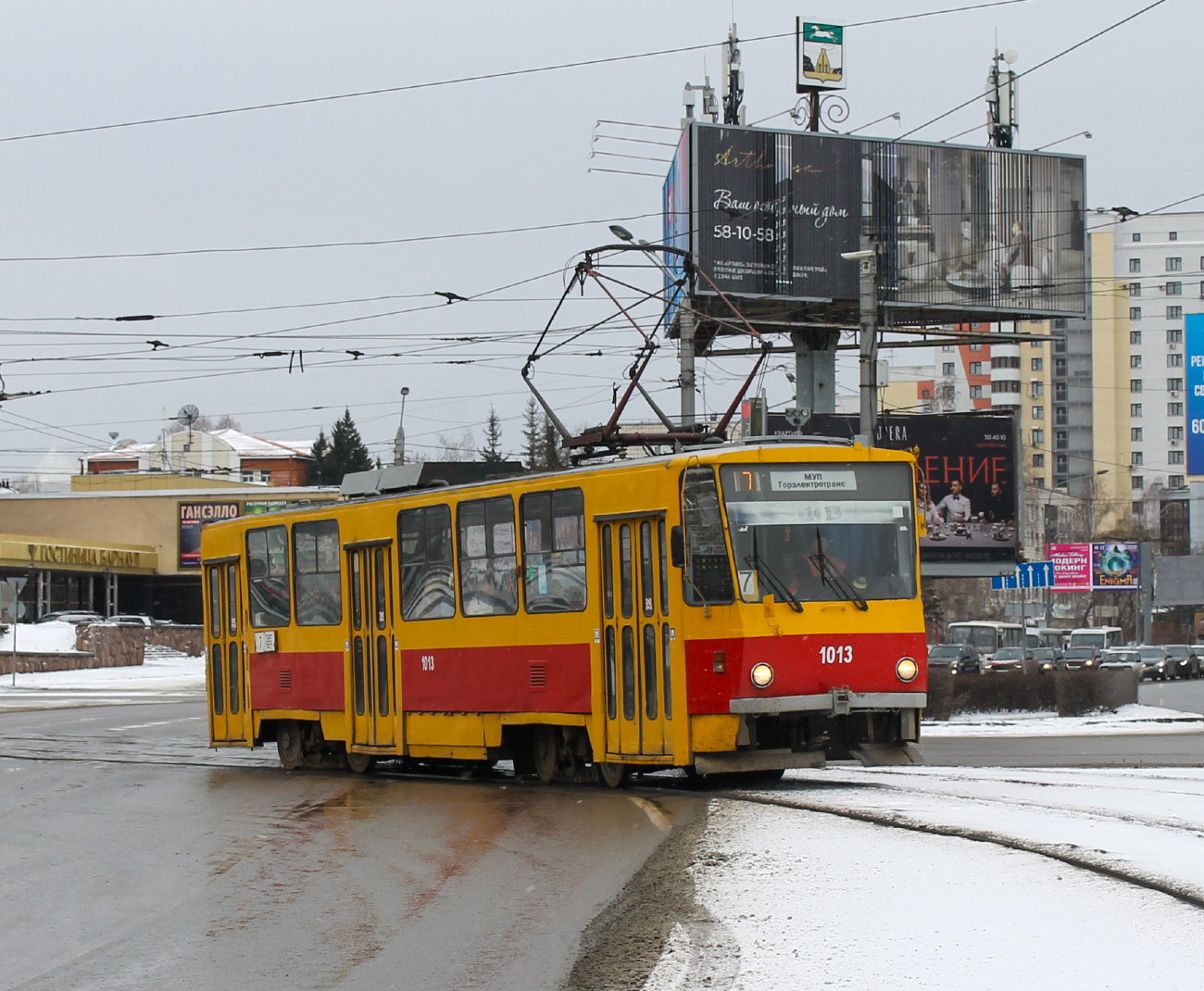 Барнаул, Tatra T6B5SU № 1013