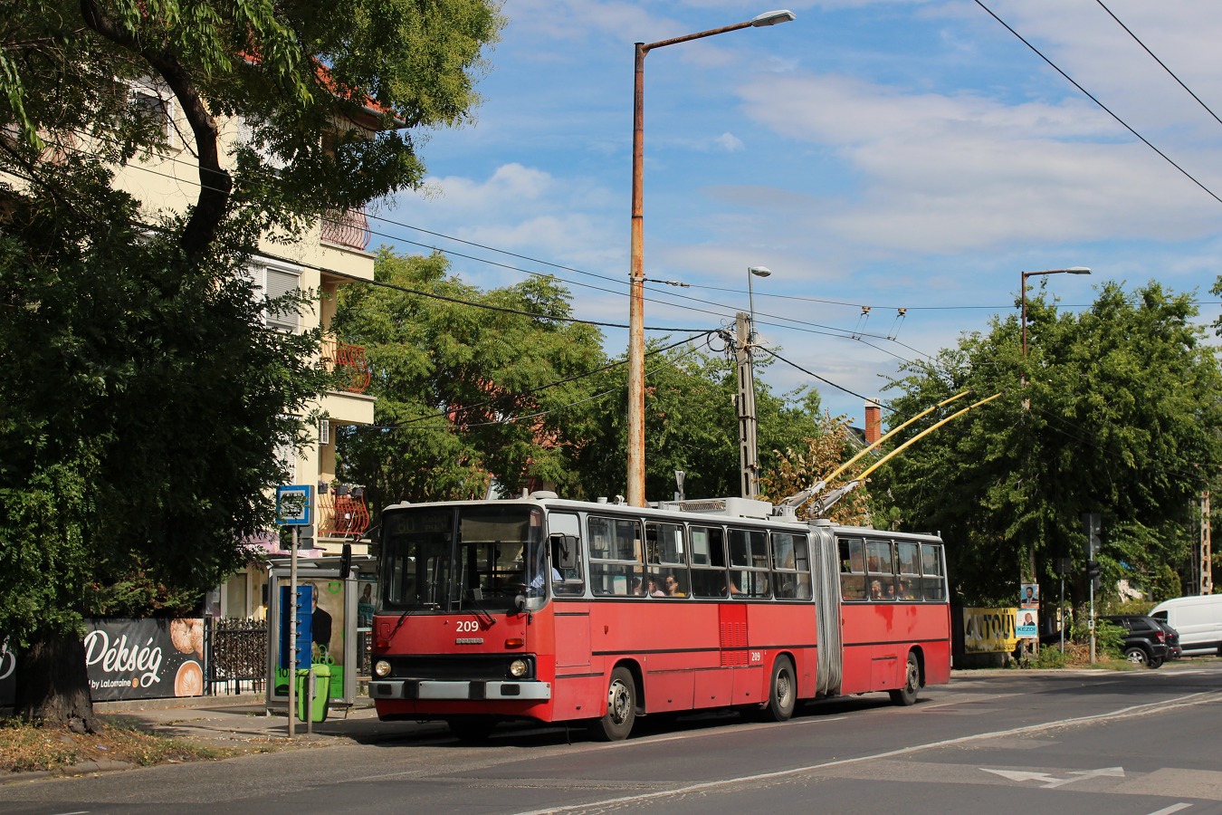 Будапешт, Ikarus 280.94 № 209 Будапешт, Ikarus 280.94 № 209
