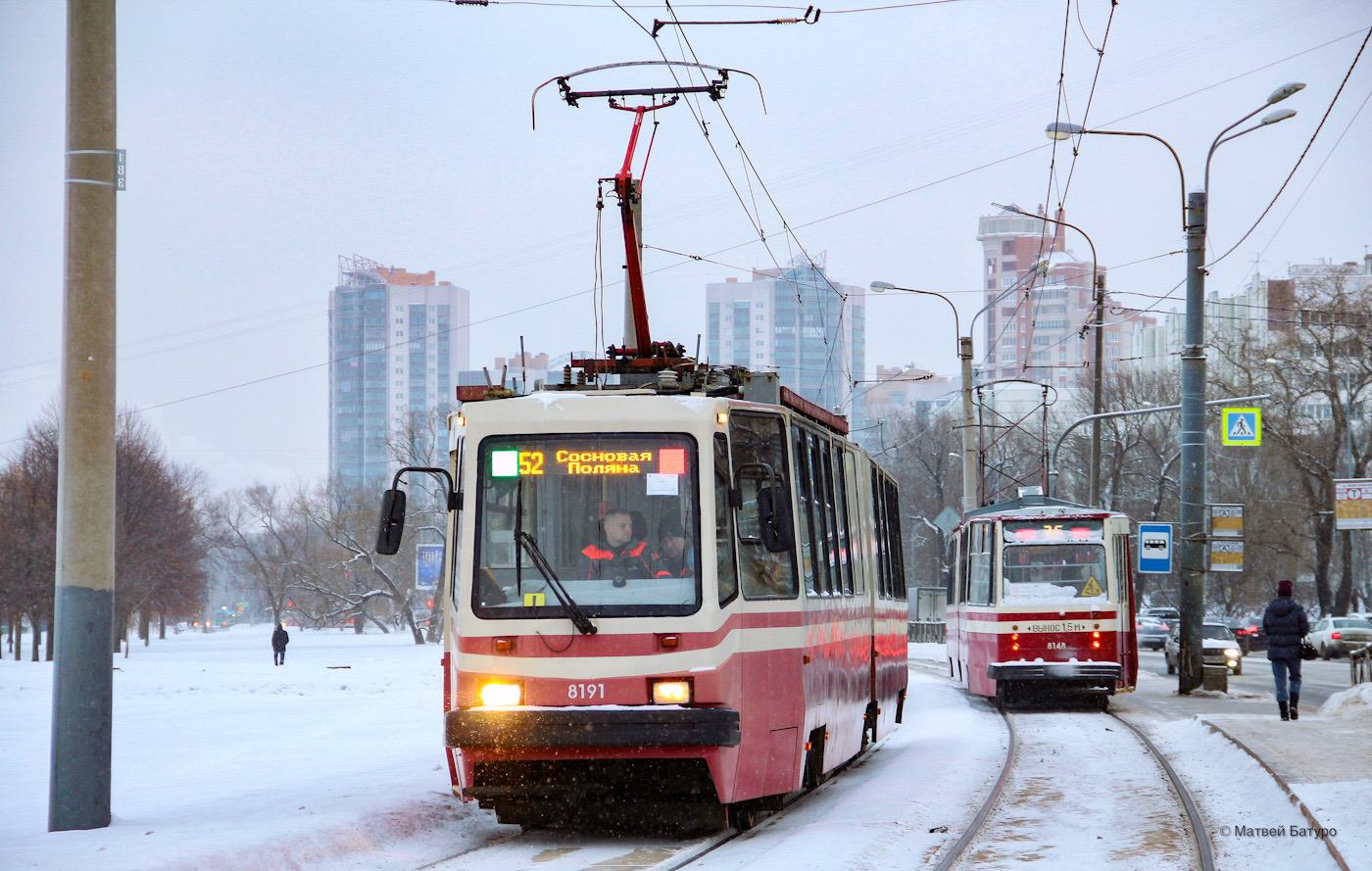 Санкт-Петербург, ЛВС-86К № 8191