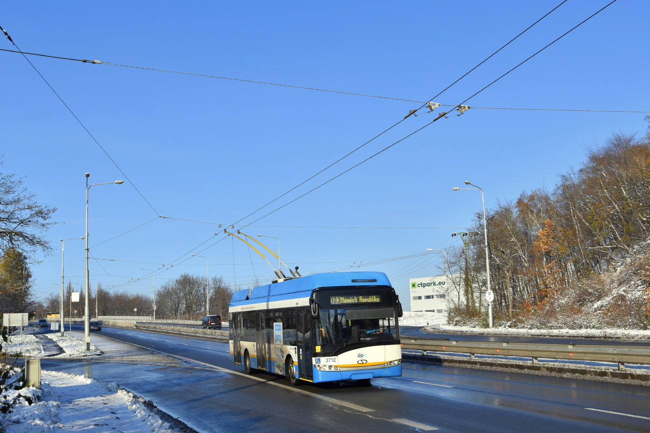 Острава, Solaris Trollino III 12 AC № 3712