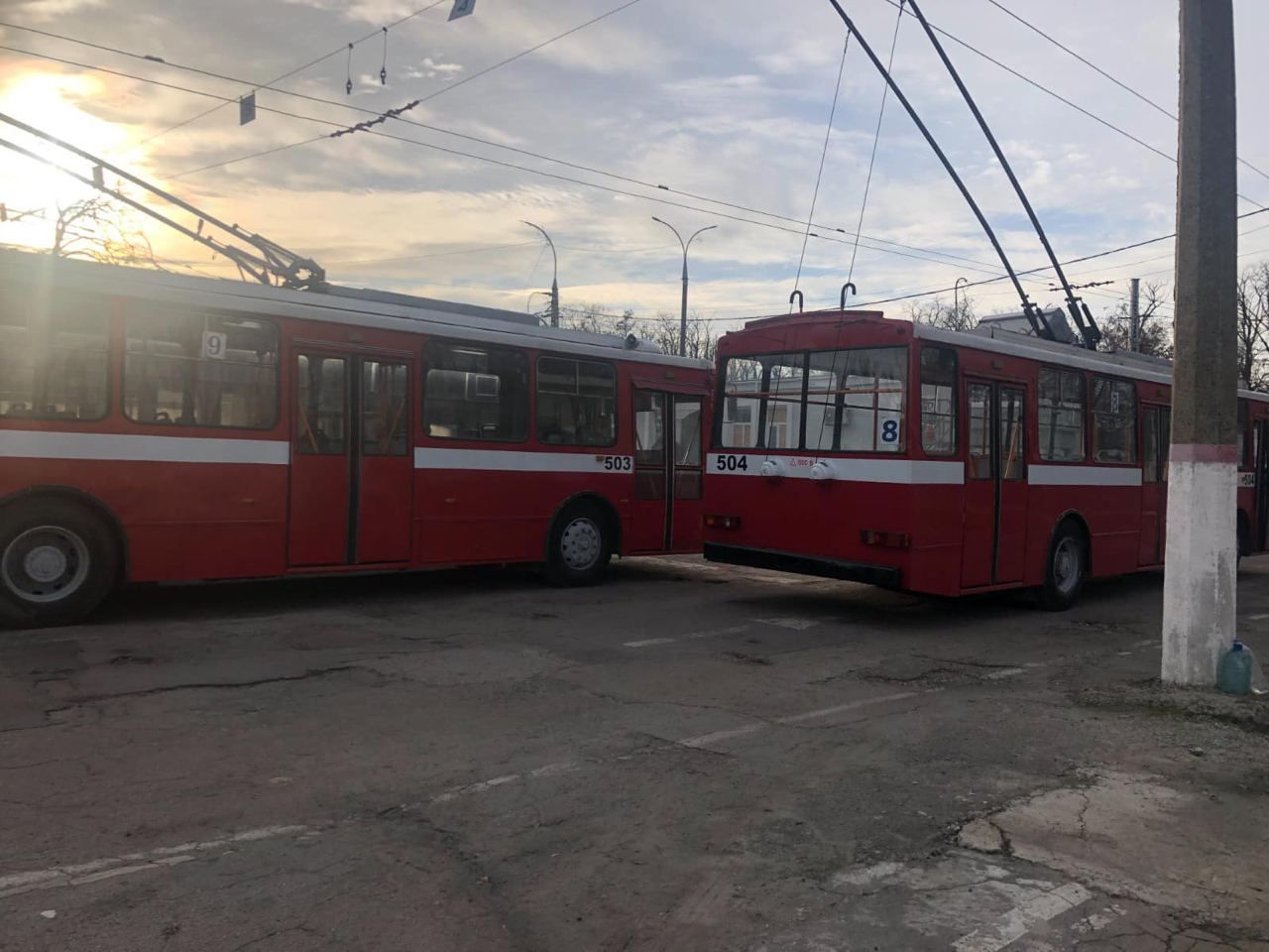 Херсон, Škoda 14TrR № 503; Херсон, Škoda 14Tr08/6 № 504