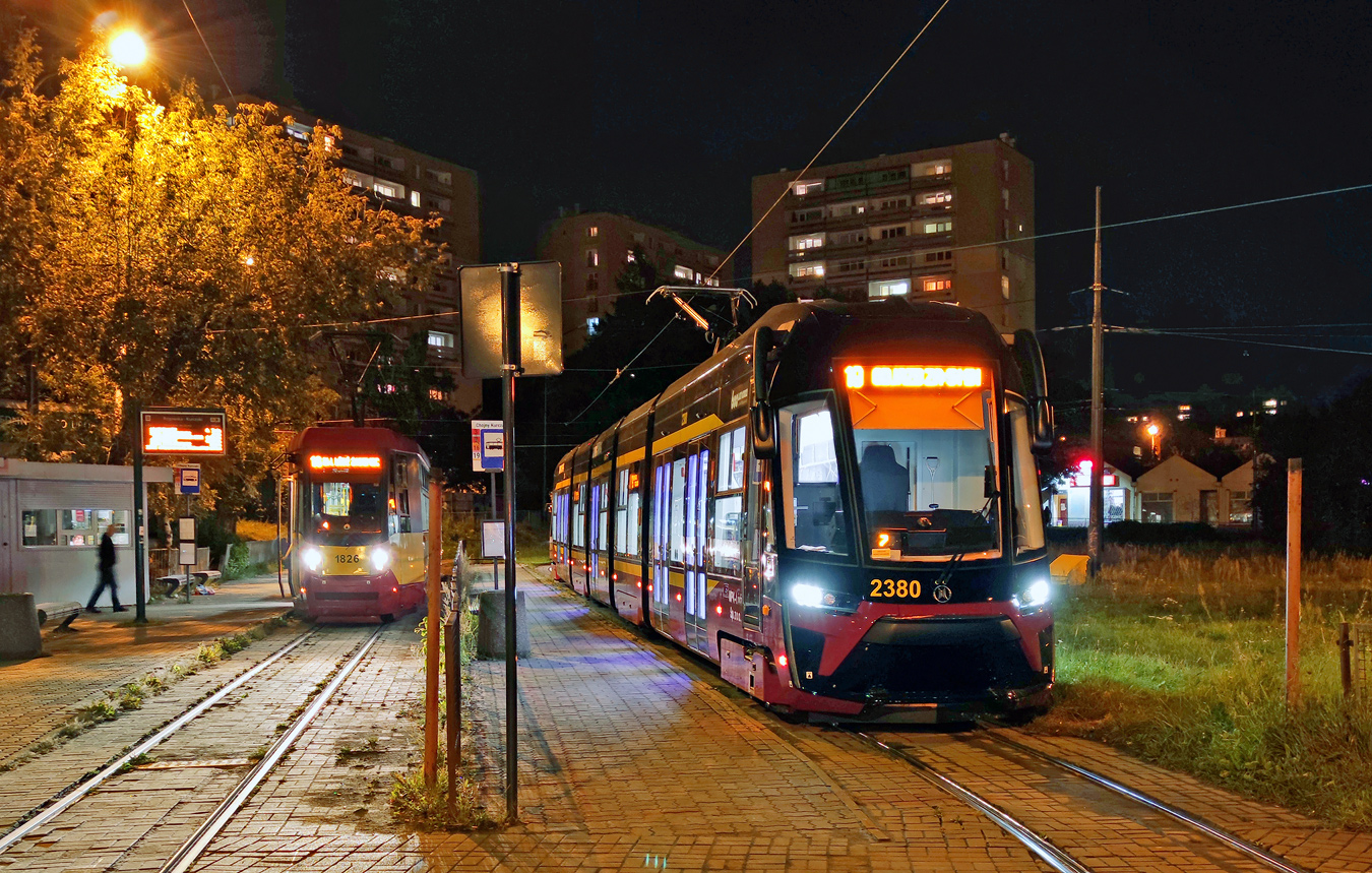 Лодзь, Modertrans Moderus Gamma LF 06 AC № 2380