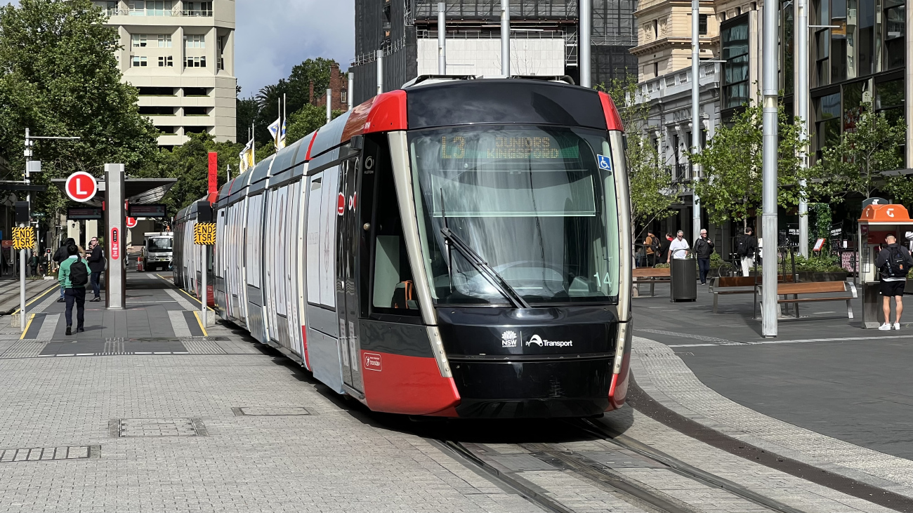 Сидней, Alstom Citadis 305 № 014