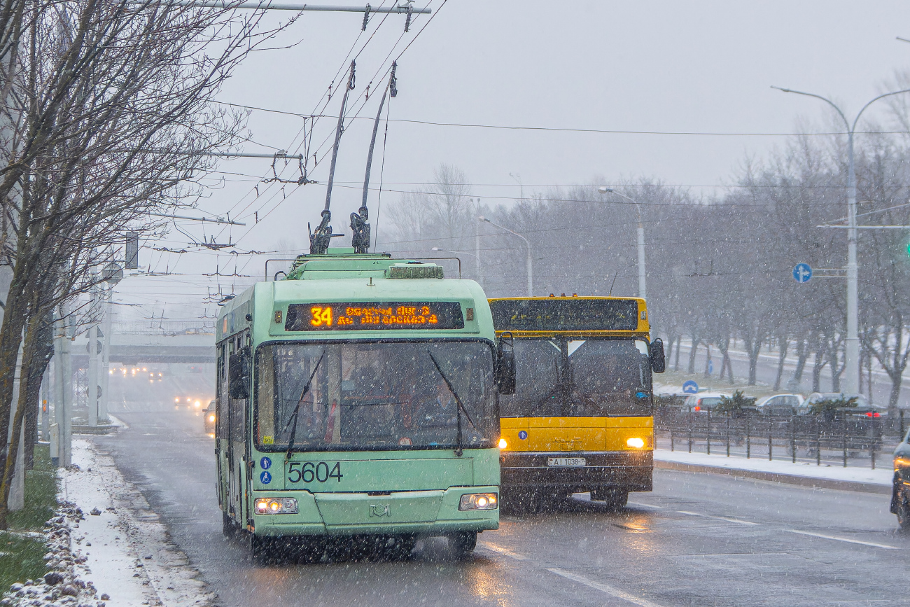 Минск, БКМ 321 № 5604