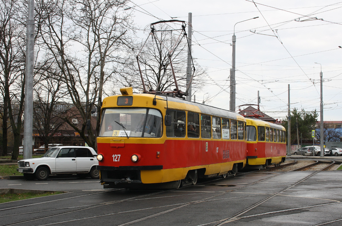 Краснодар, Tatra T3SU № 127